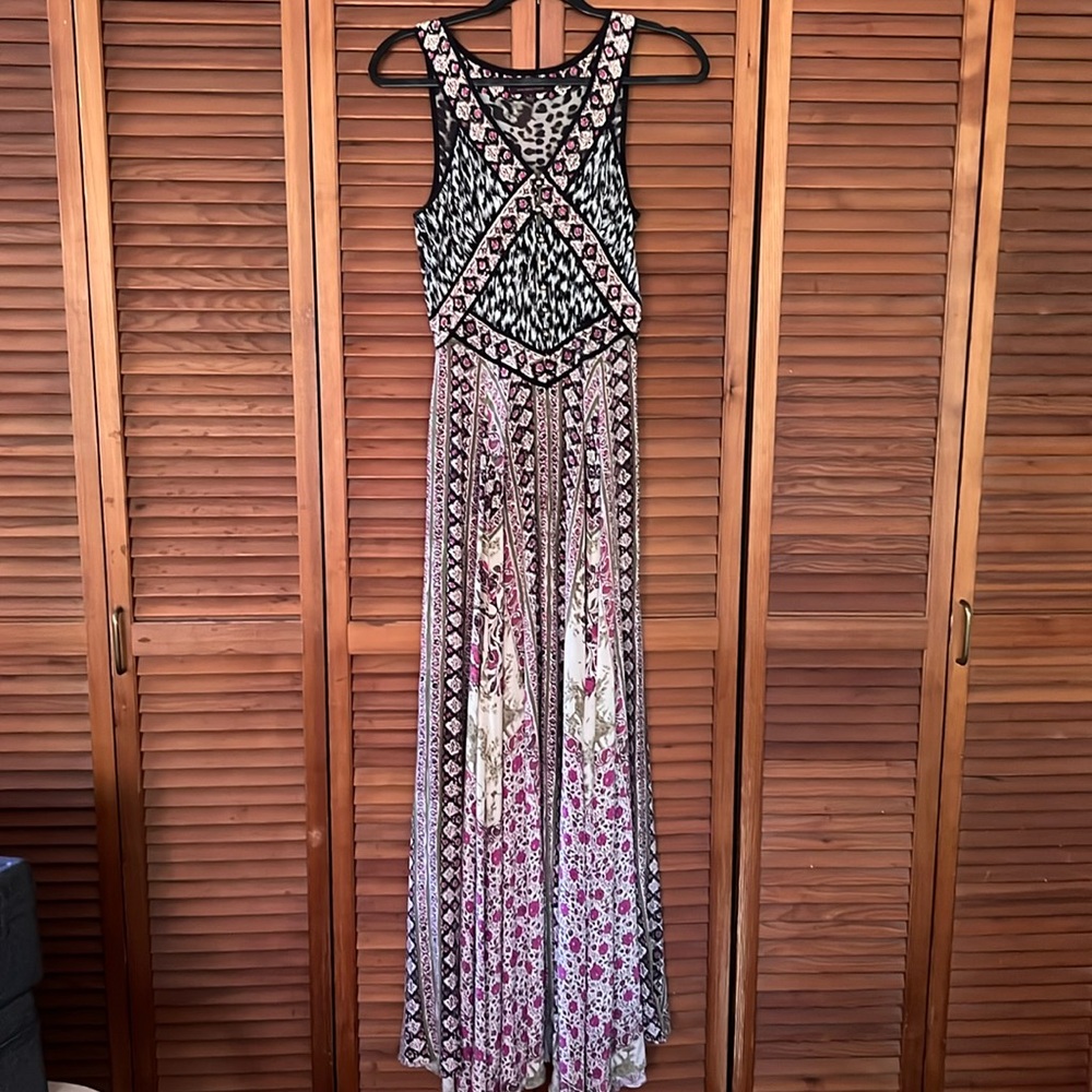 Marchesa Voyage *Spices of Morocco* silk dress